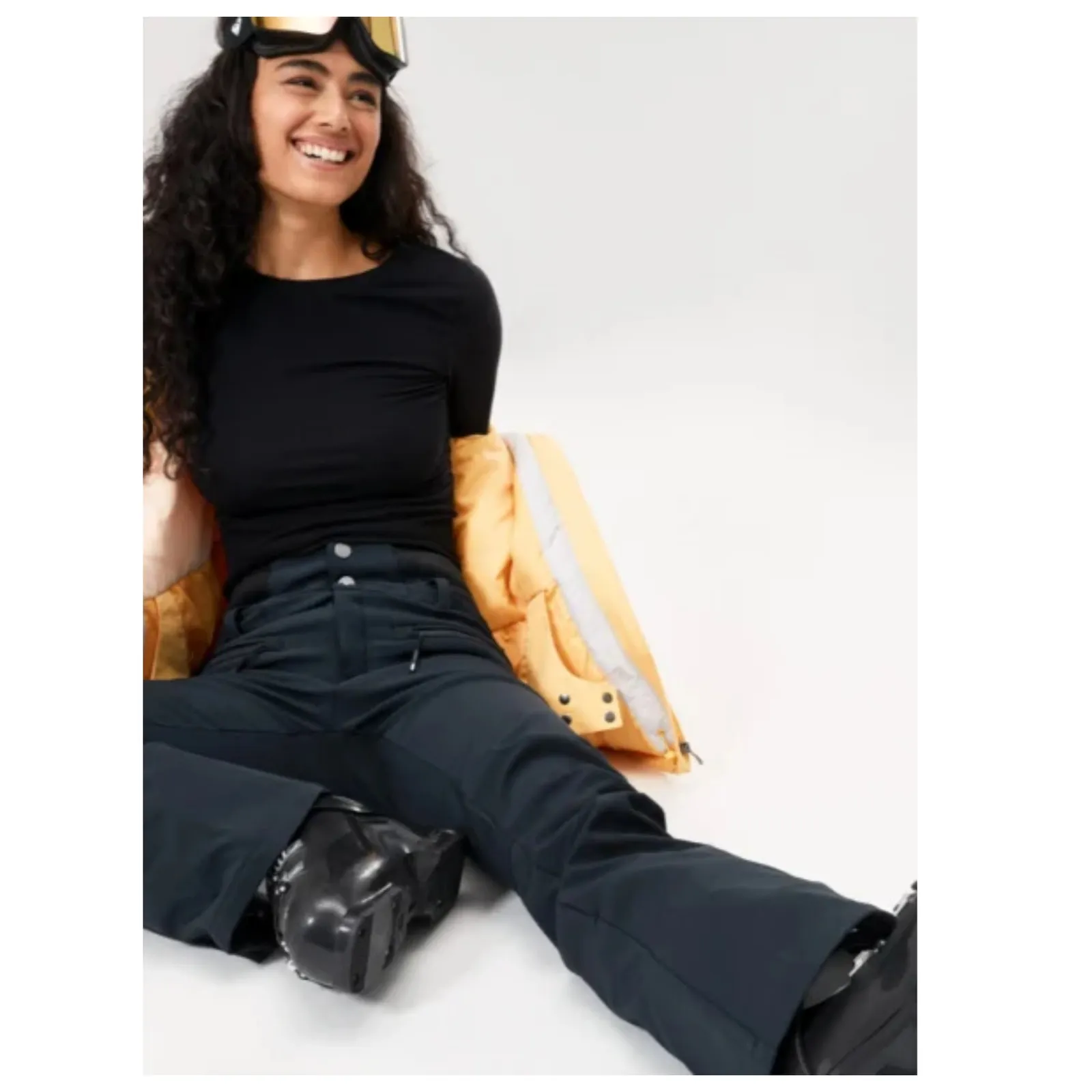 Roxy Rising High Waterproof Shell Snow Pants Size Medium - Image 3