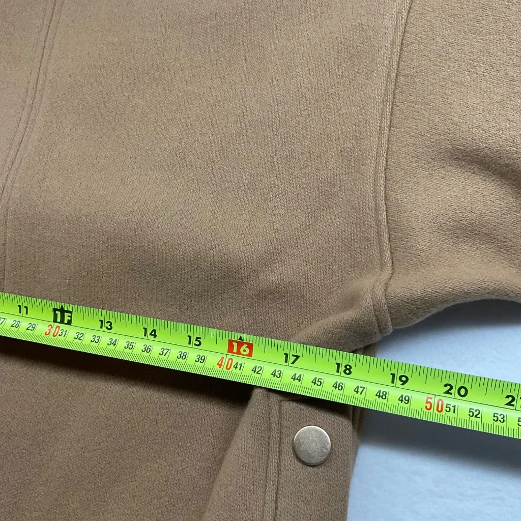 NWT ROSAE PARIS brown camel sweater Le DANY sold wool oversized 34 bust37 US2 - Image 8