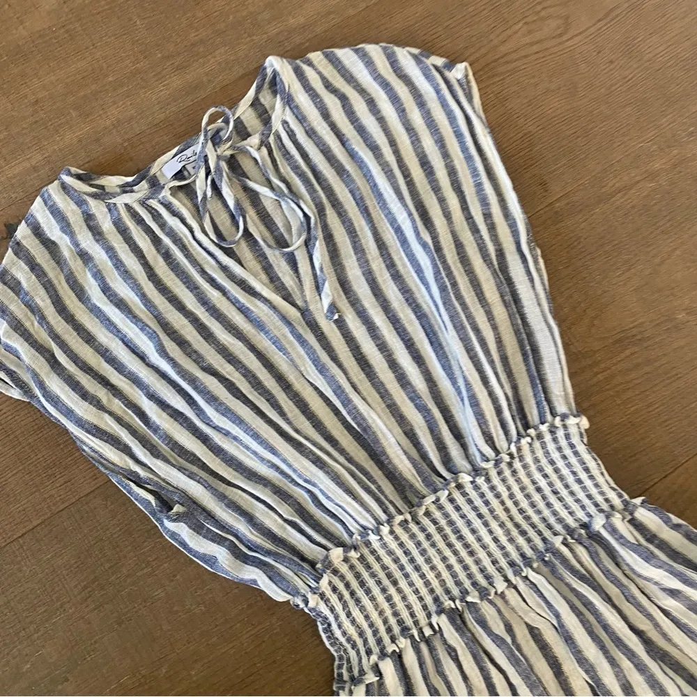 rails ashlyn rip striped blue mini dress - Image 4