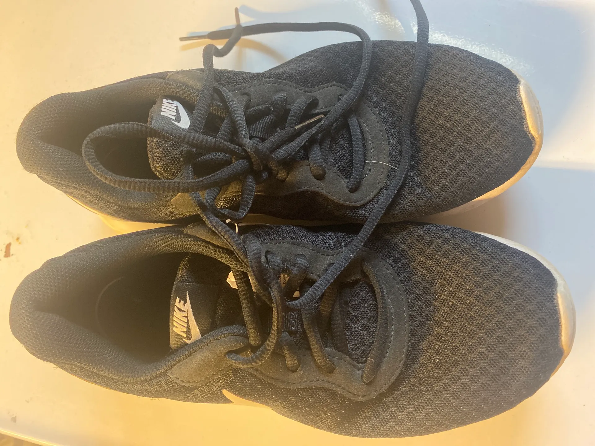 Nike Black Tanjun Sneakers - Image 3