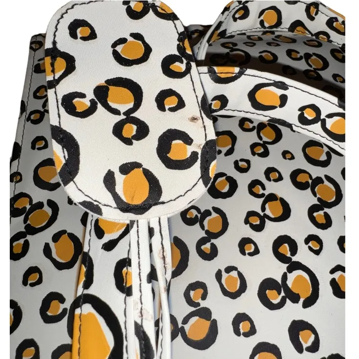 Disney🦎Vtg. Animal Kingdom Mickey Icon Animal Print Travel Satchel🌵2 pcs - Image 4