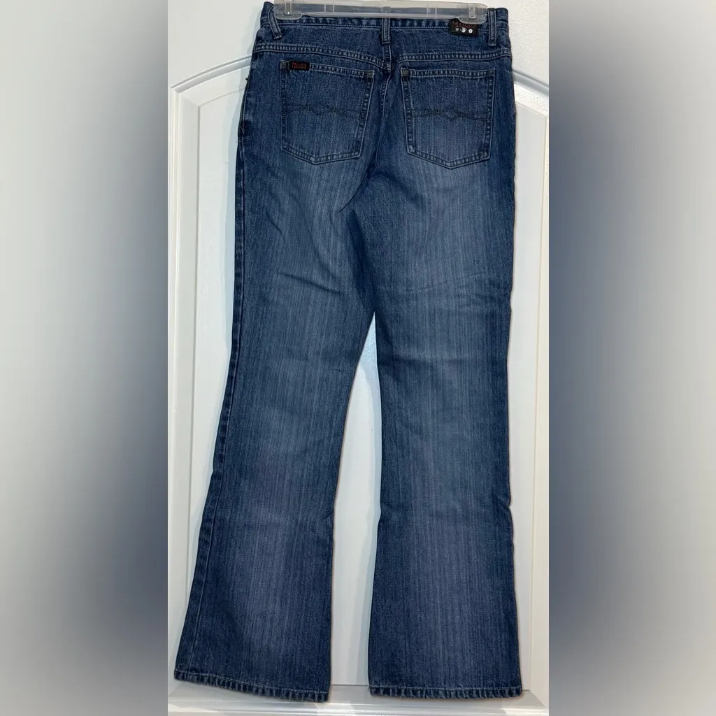 Mudd Women's Flare Jeans in Classic Blue - Image 2