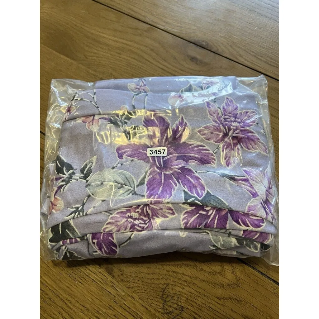 Sandra Darren Fit &‎ Flare Floral Dress Size 8p Knee Length Sleeveless Cottage - Image 12