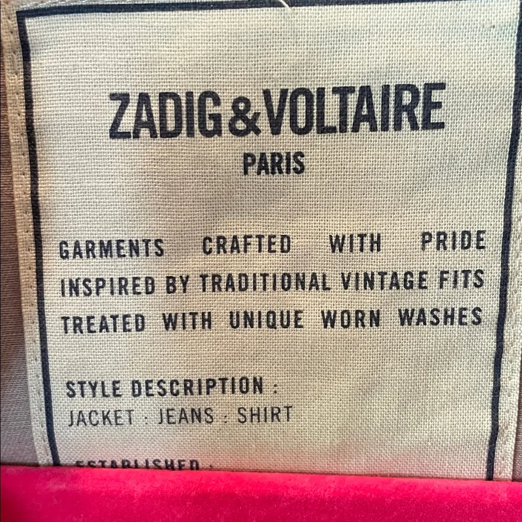 Zadig & Voltaire Kavy Camou Brode Jacket - Image 8