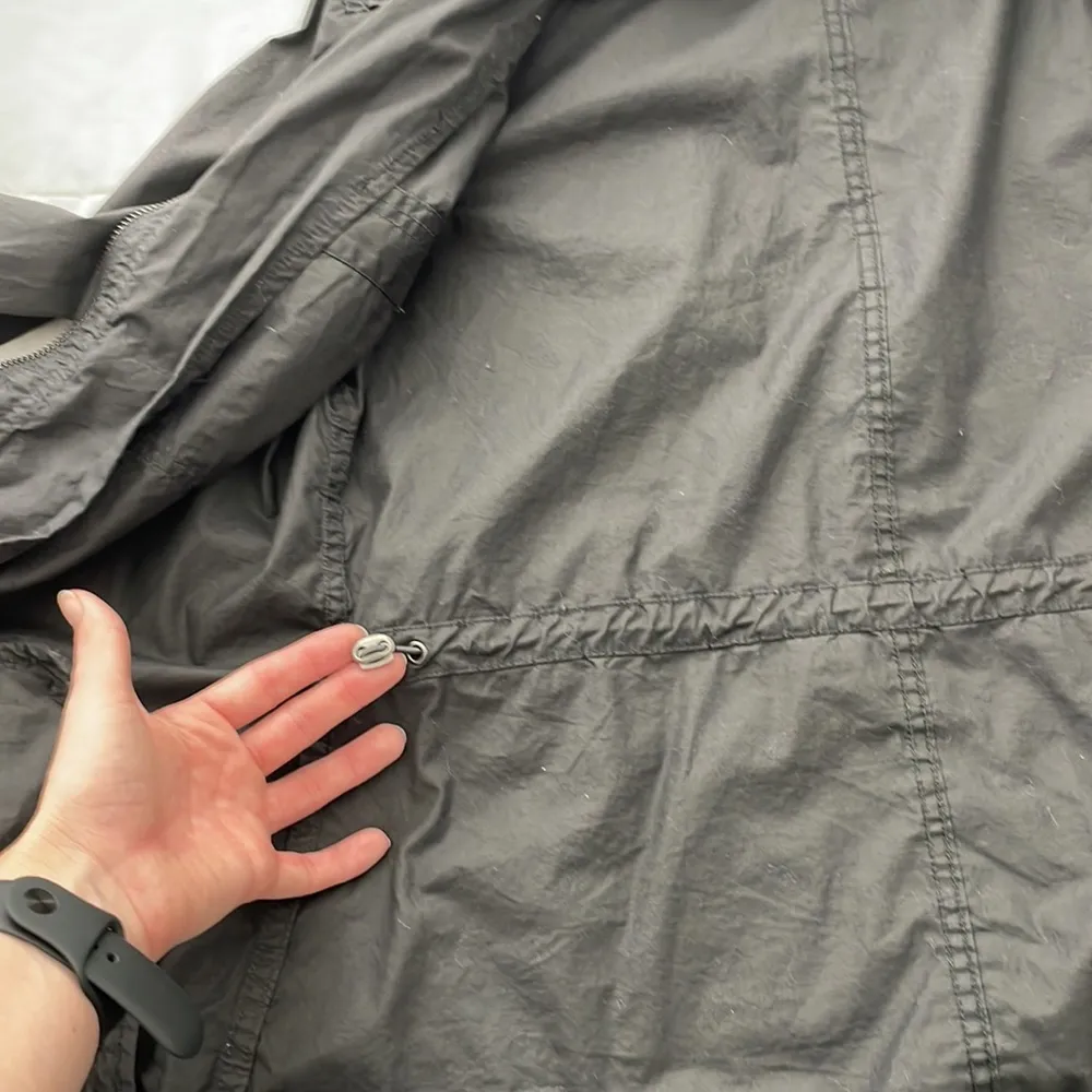 Buffalo David Bitton Women’s Charcoal Lawrence Full Zip Roll Tab Jacket - Small - Image 7