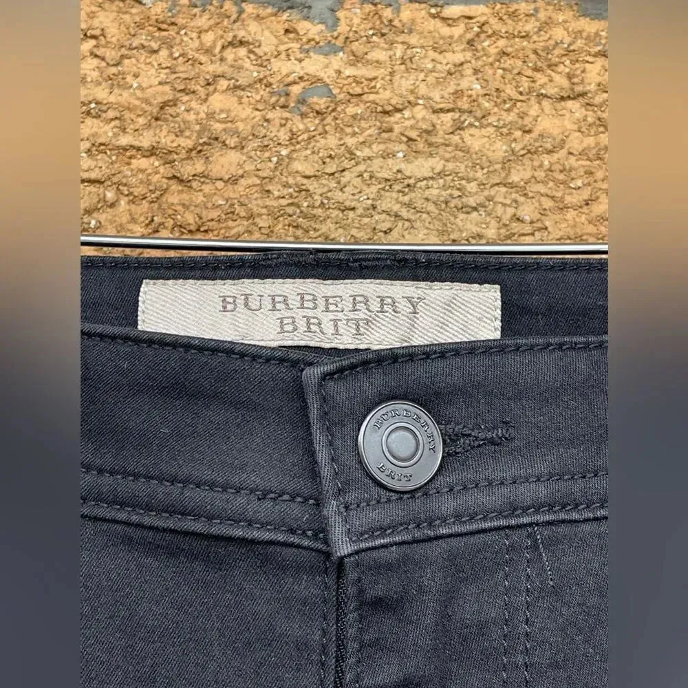 Burberry Brit Black skinny low rise jeans 30 - Image 2