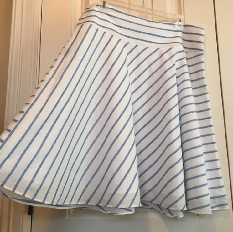 Womens American Living Striped Sailing Skirt Sz 16 - Image 2