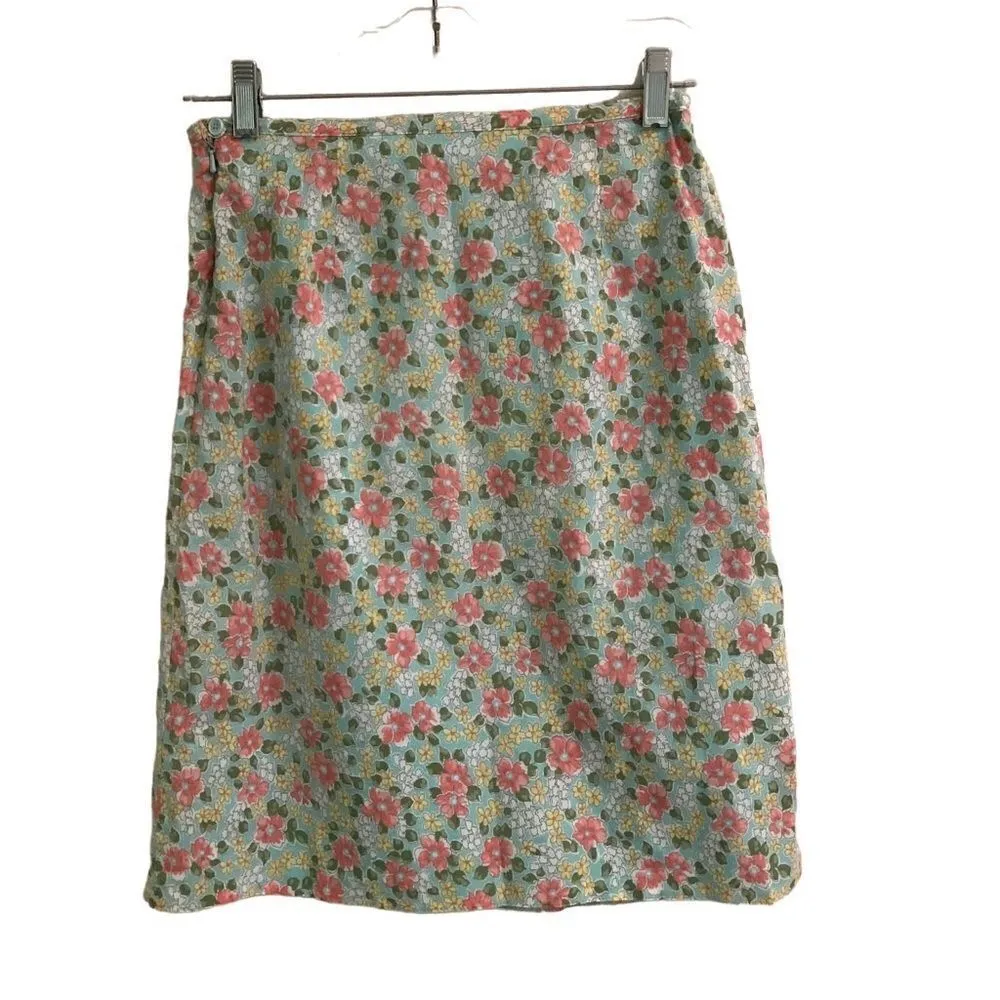 Vintage Deadstock Old Navy floral cotton mini skirt 4 - Image 2