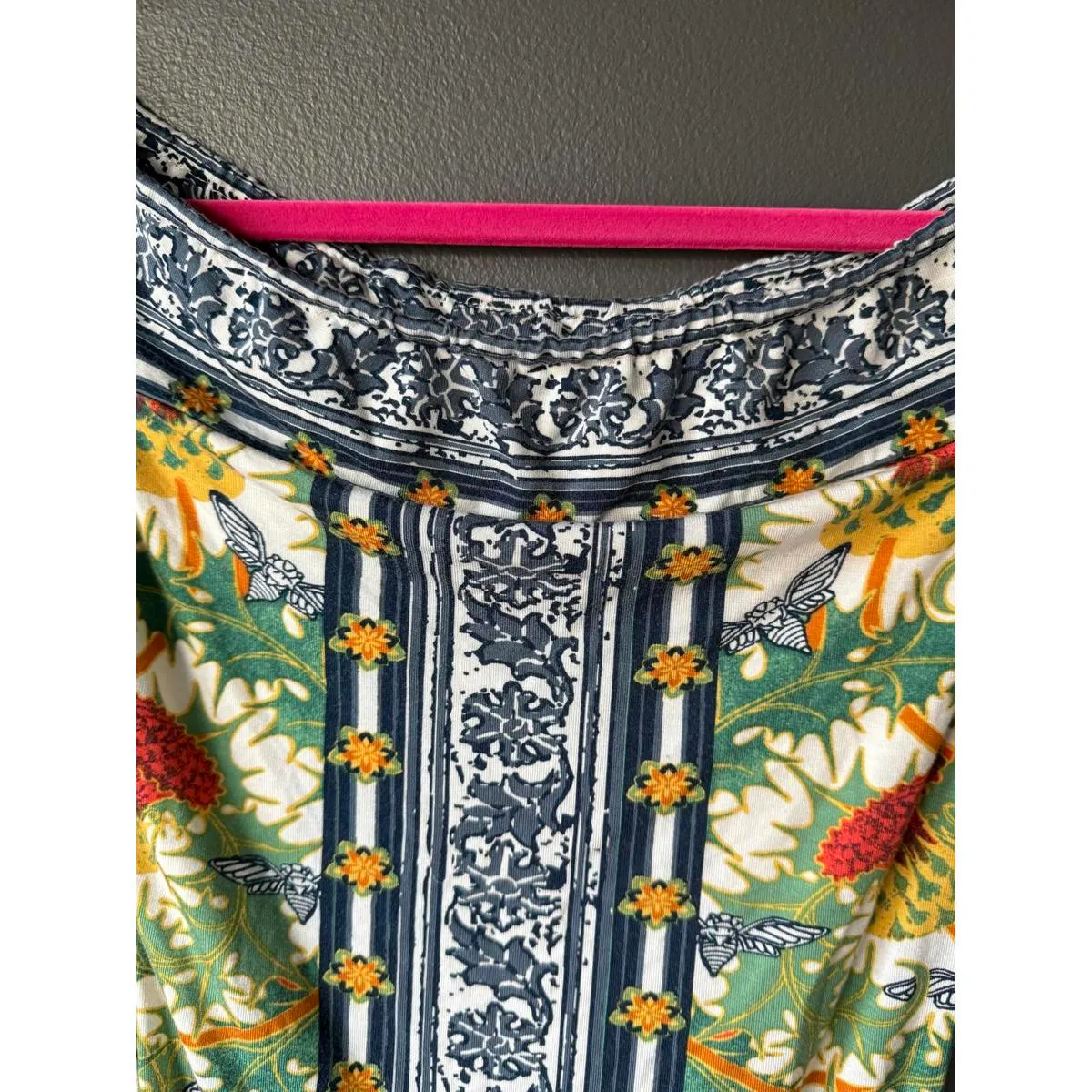 Chelsea & Violet Navy,Red and Green Bodysuit XS - Image 2