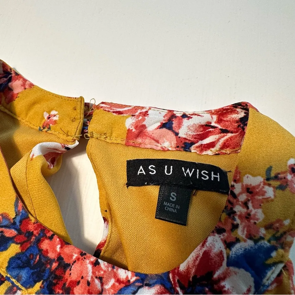 As You Wish  FLORAL ROMPER - Image 6