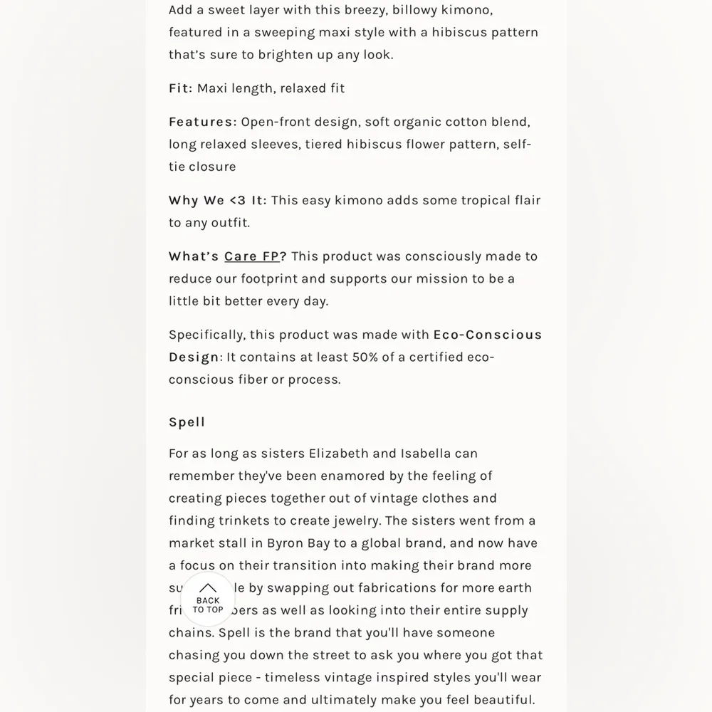 Spell and the Gypsy kimono Yellow Size undefined - Image 4