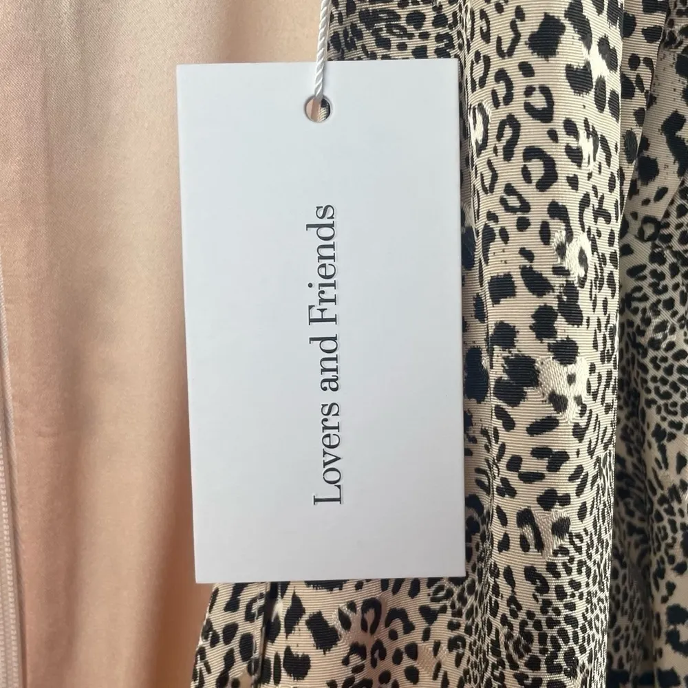 NWT Lovers and Friends Miranda‎ Jumpsuit in Cheetah Size Small - Image 8