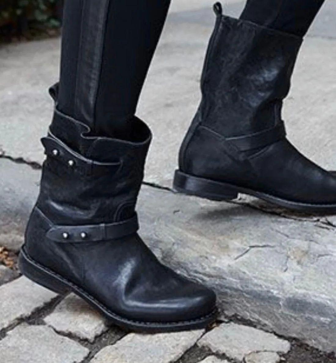 Rag and Bone Moto Leather Boots - Image 4