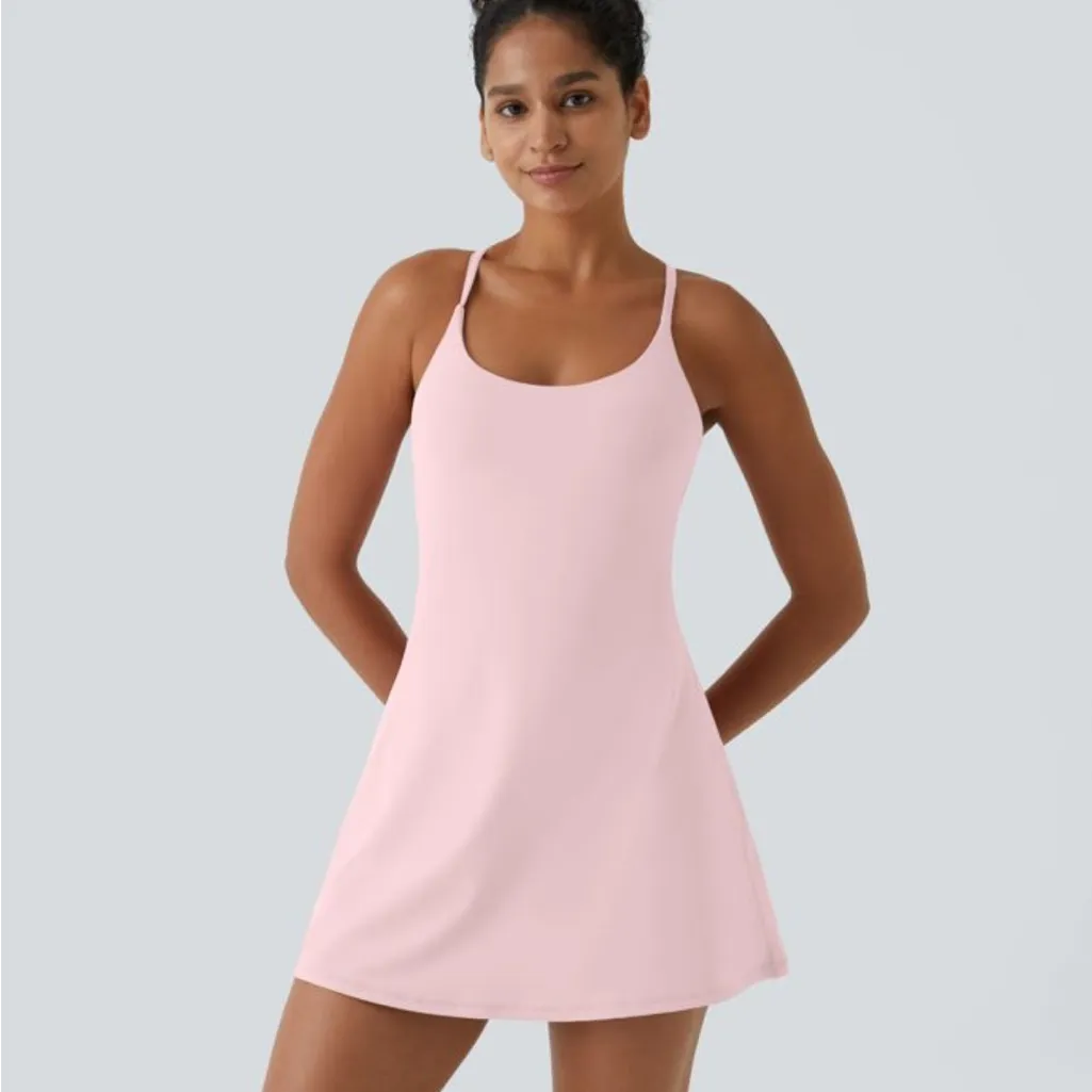 NWT Halara Softlyzero™ Plush Backless Active Dress-Easy Peezy Edition size XL - Image 3