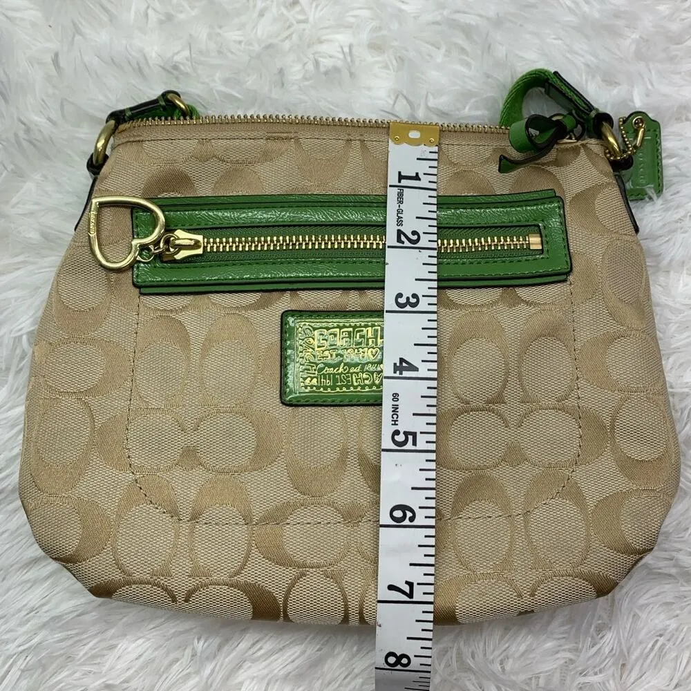 COACH Poppy Canvas Signature Crossbody - Image 12