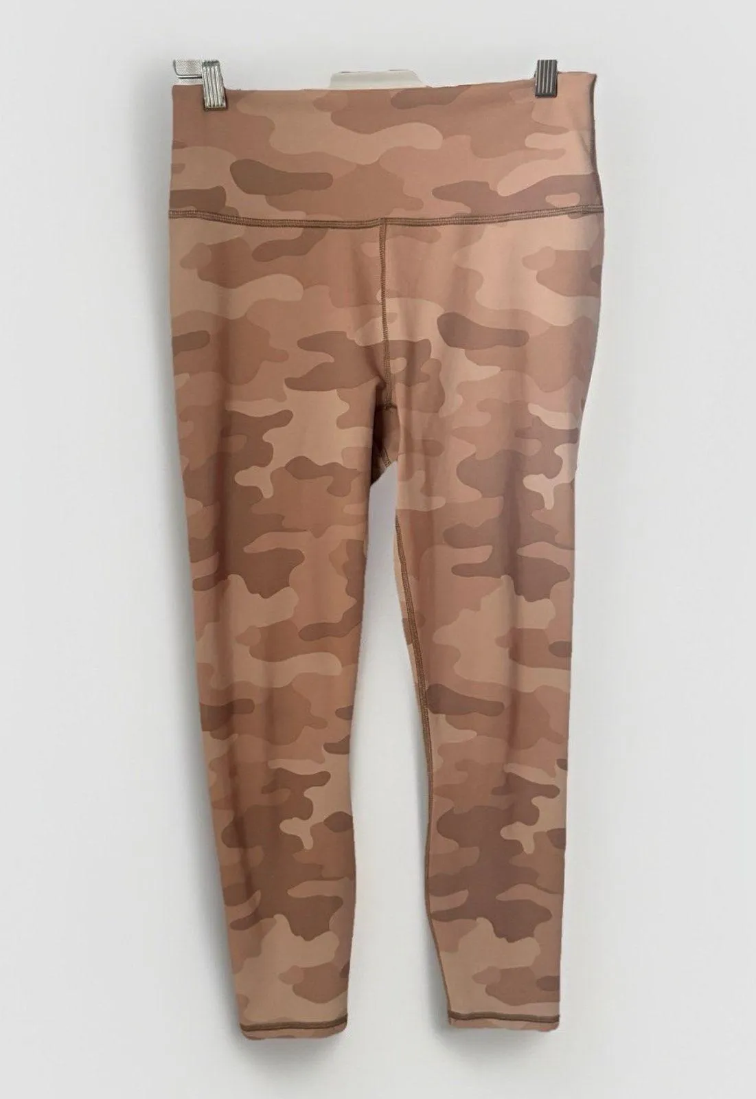 Fabletics Powerhold Camo Mid Rise 7/8 Gym Workout Running Lounge Leggings M - Image 2