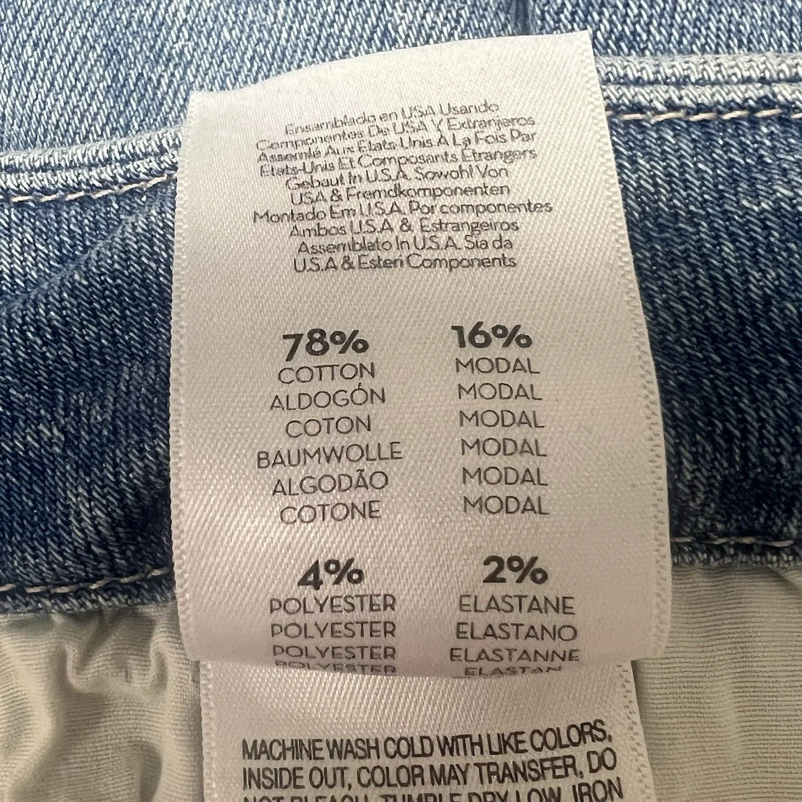 MOTHER The Roller High Rise Wide Leg Denim Jeans Let's Trip Light Wash Blue 28 - Image 13