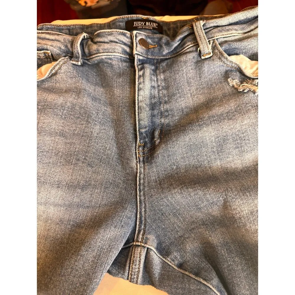 Judy Blue Relaxed Fit Distressed Jeans Size 20W - Image 6