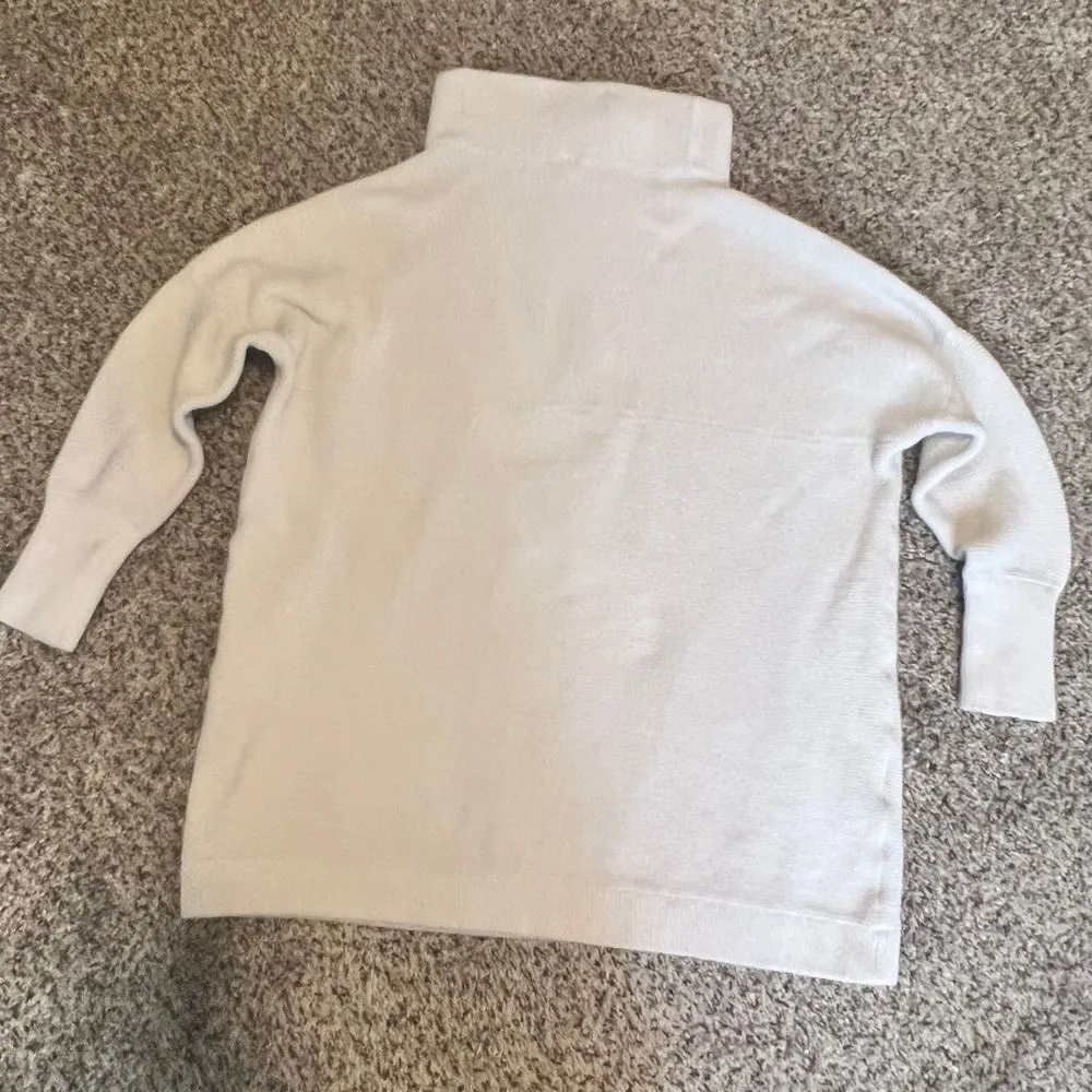 Free‎ People Soft Ribbed White long sleeve sweater - Image 2