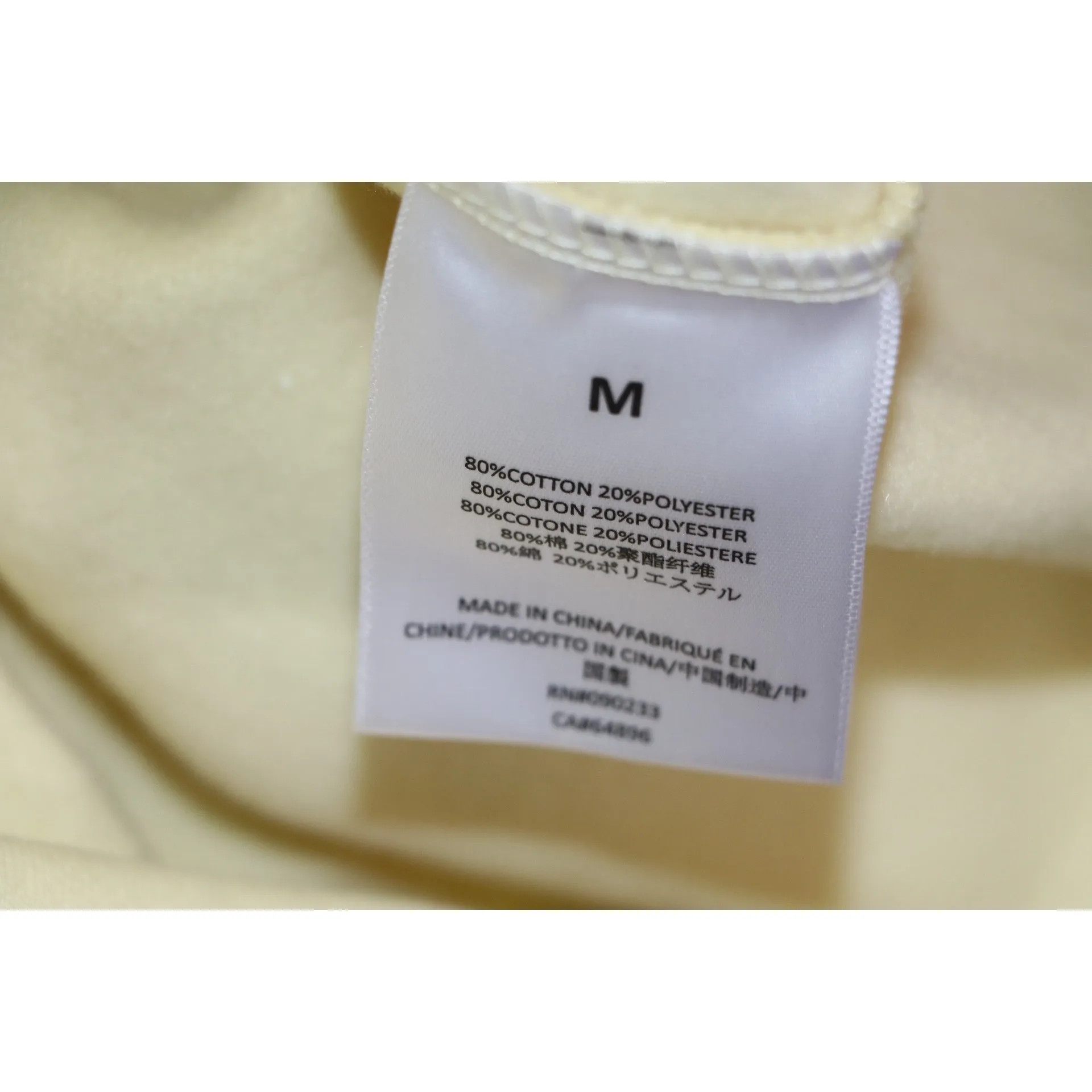 Fear of god ESSENTIALS Yellow Relaxed Hoodie - Image 9