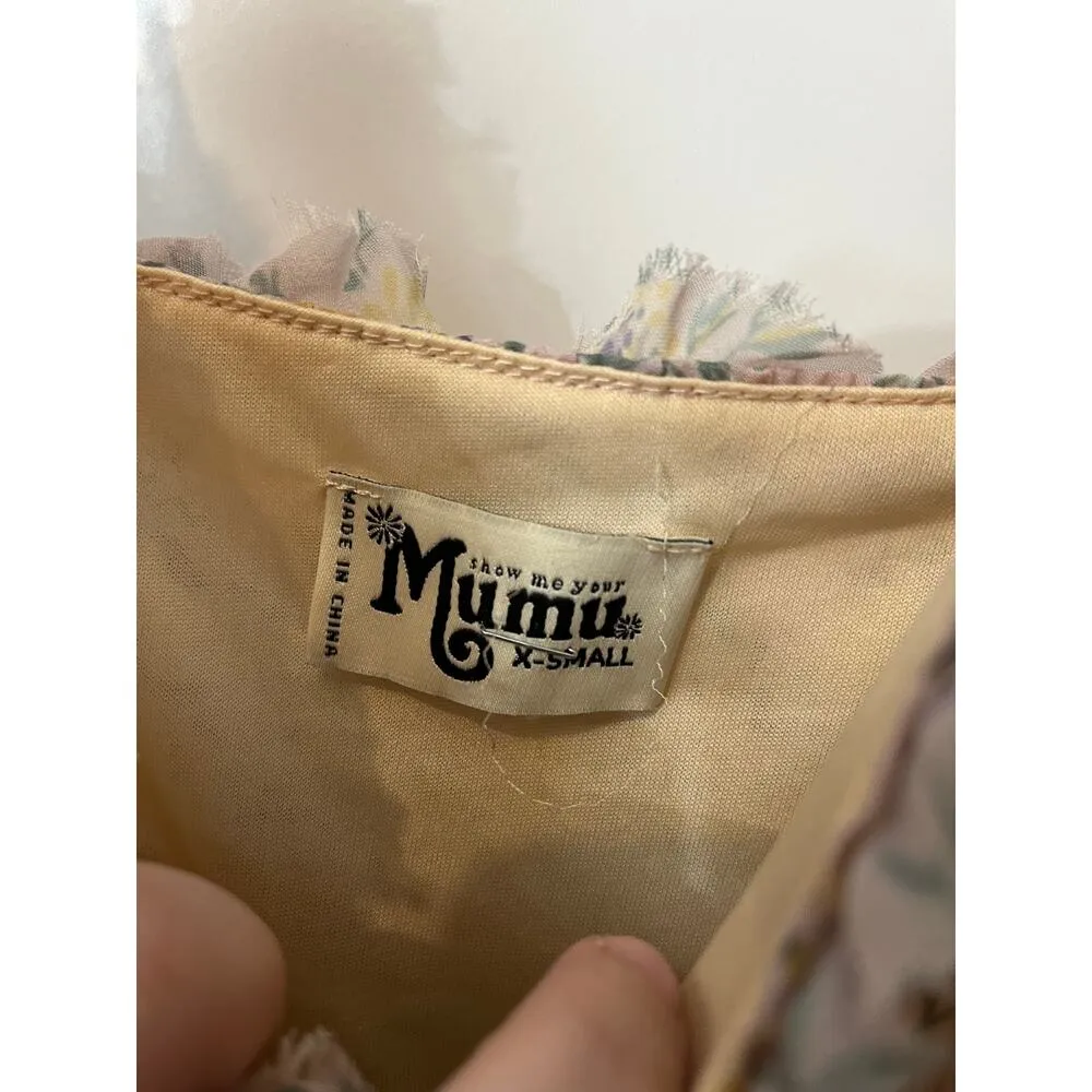 SHOW ME YOUR MUMU Emira Maxi Dress Itsy Ditsy Floral Cottage Prarie Core Size xs - Image 4