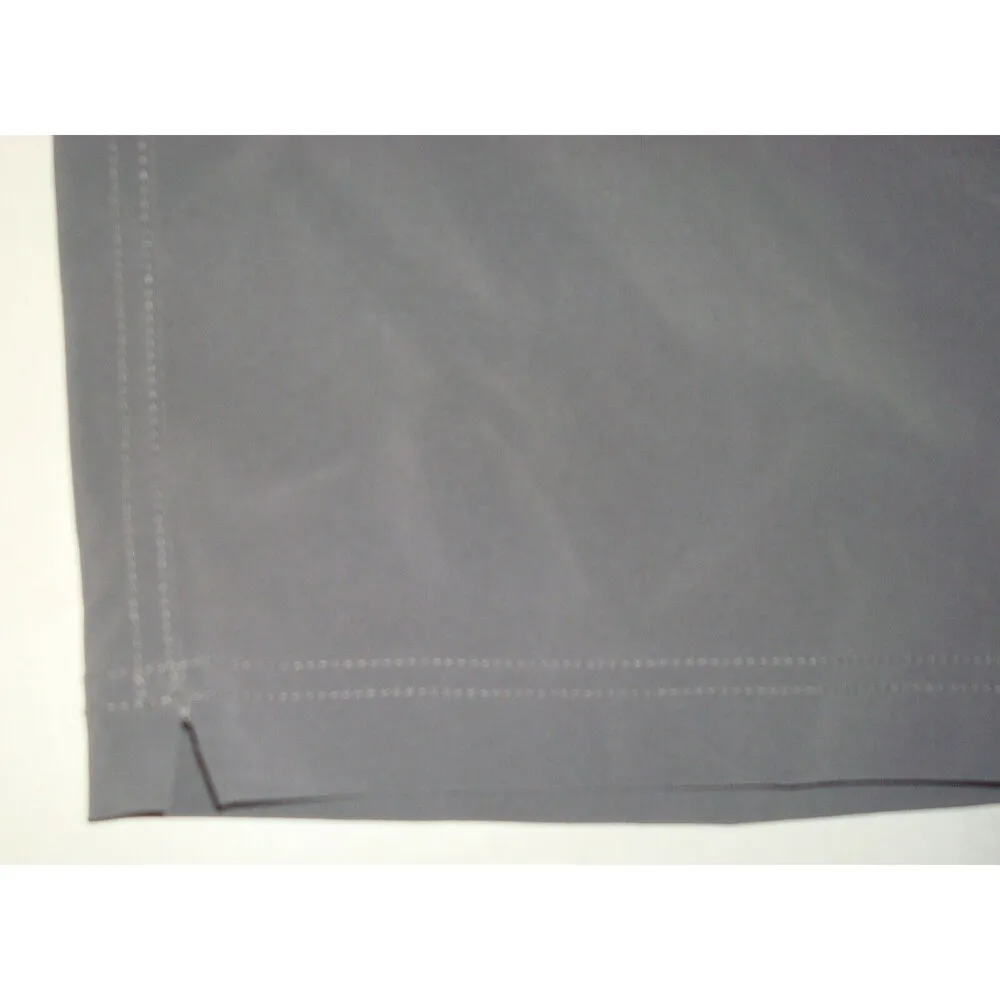 Womens M New NWT Columbia City Gray Hike Shorts Pockets Long UPF 50 Trail Place - Image 4