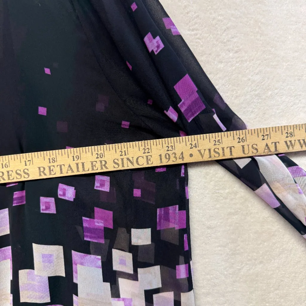 Alfani  Pixel Print Blouse Women’s Size XL - Image 7