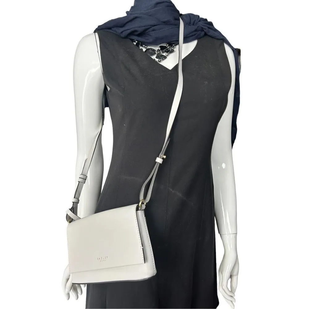 Radley London Pearl white leather crossbody with dust bag - Image 2