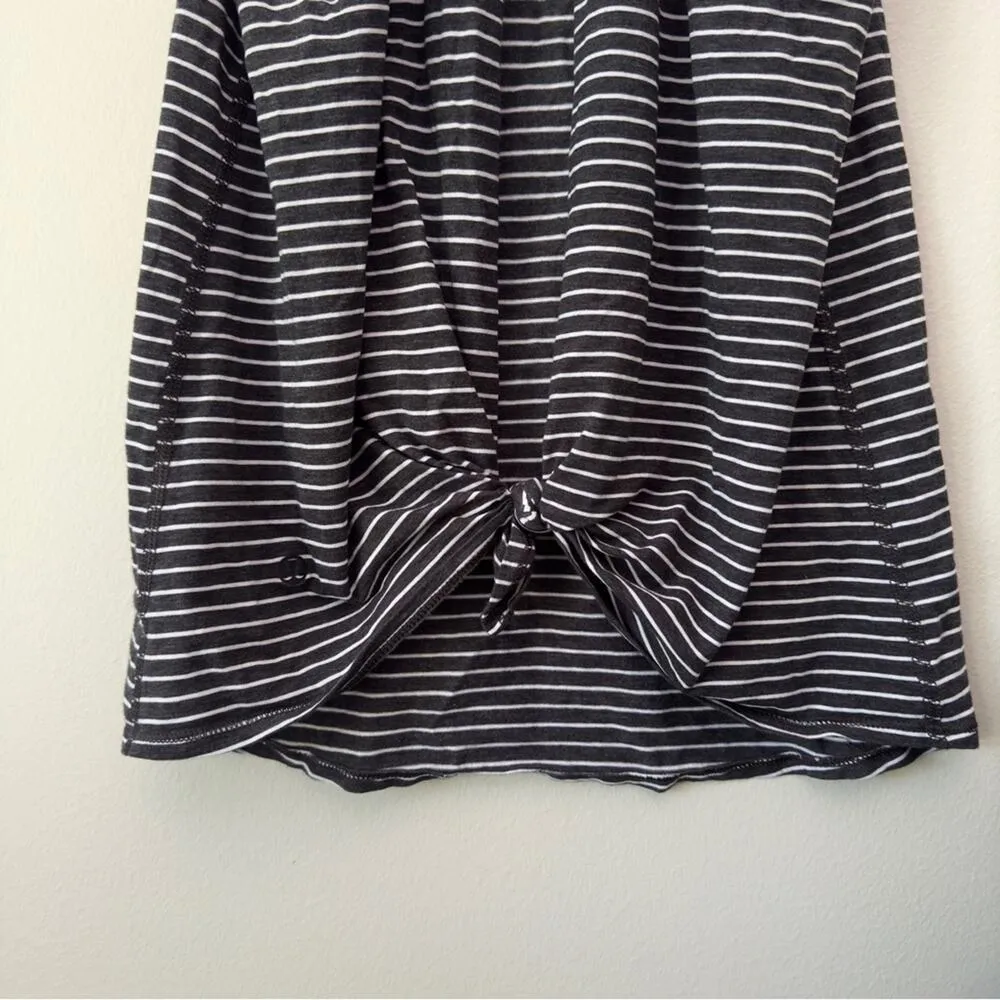 Lululemon All Tied Up Tank Modern Stripe Heathered Black White (First Release) - Image 8