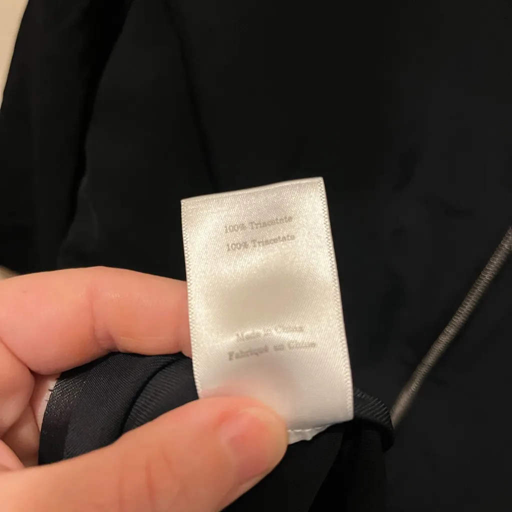 Everlane Black Japanese go‎ weave double zip shirt 0 ptp 19” - Image 10