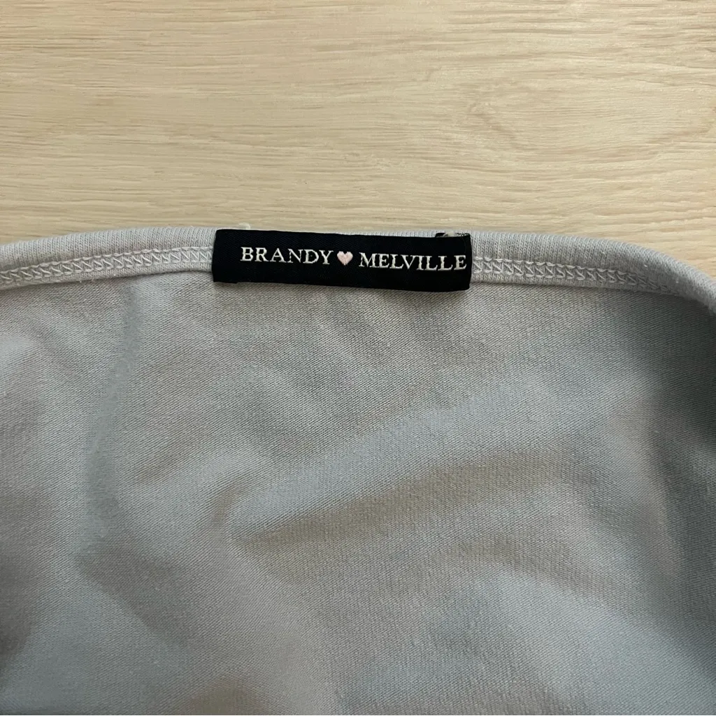 Brandy Melville  Amara Tank in Baby Blue - Image 3