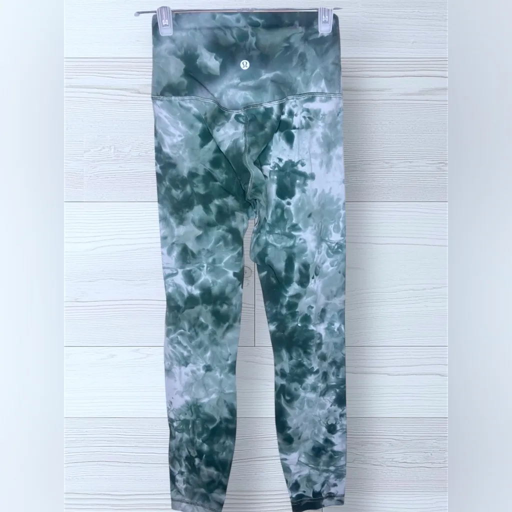 LULULEMON Women’s Align High Rise Tie Dye Pants in Starlight Smoked Spruce - Image 4