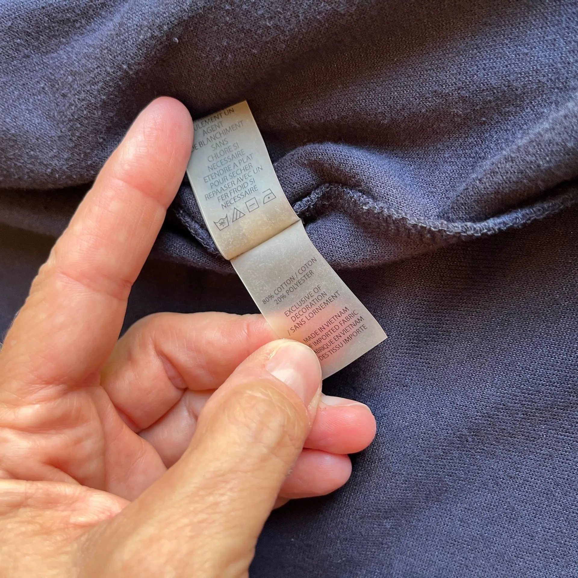 Velour Blue Track Jacket Medium Full Zip - Image 14