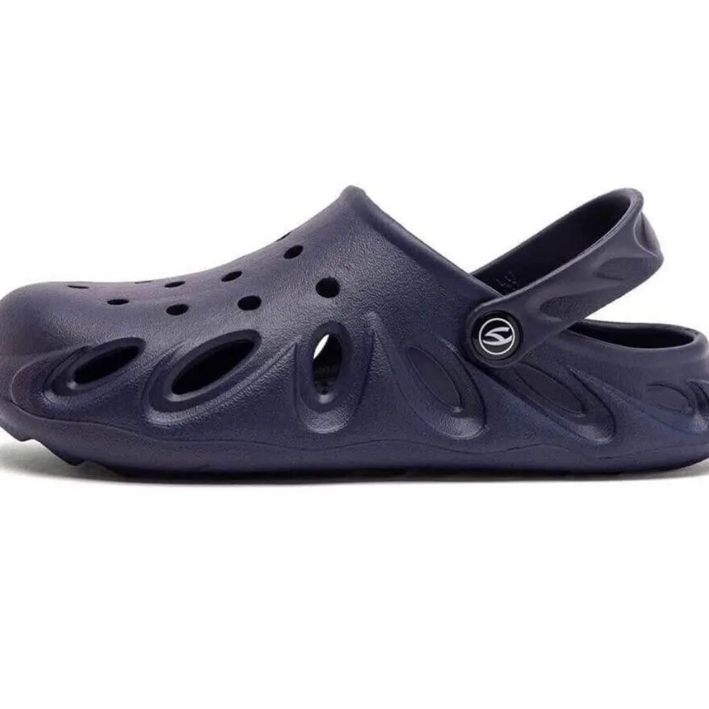 Womens Clog Garden Shoes Navy Blue Size 7.5 Slip‎ On House Shoes - Image 6