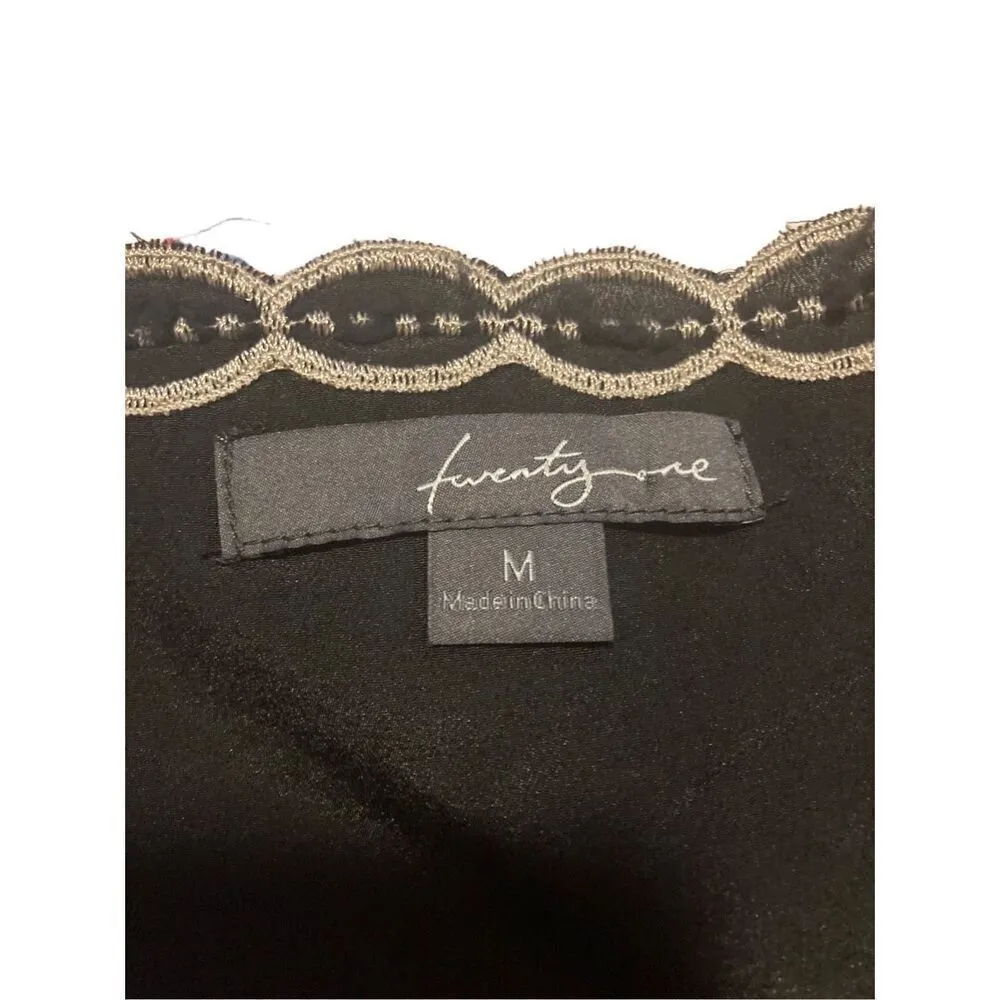 Twenty One Floral Dress Coastal Beach Vacation Summer Everyday Travel - Image 6