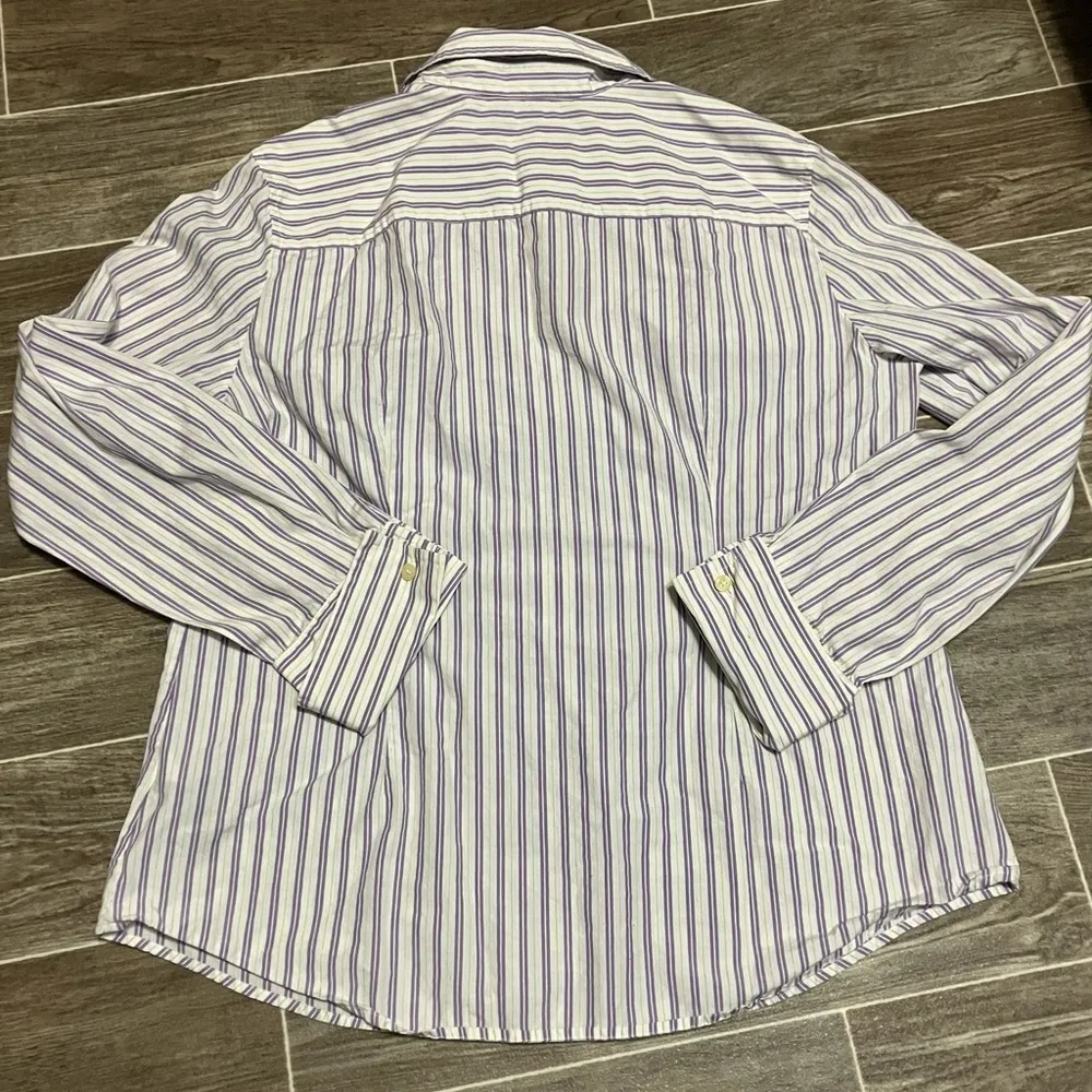 Striped Button-Up Shirt - Image 8