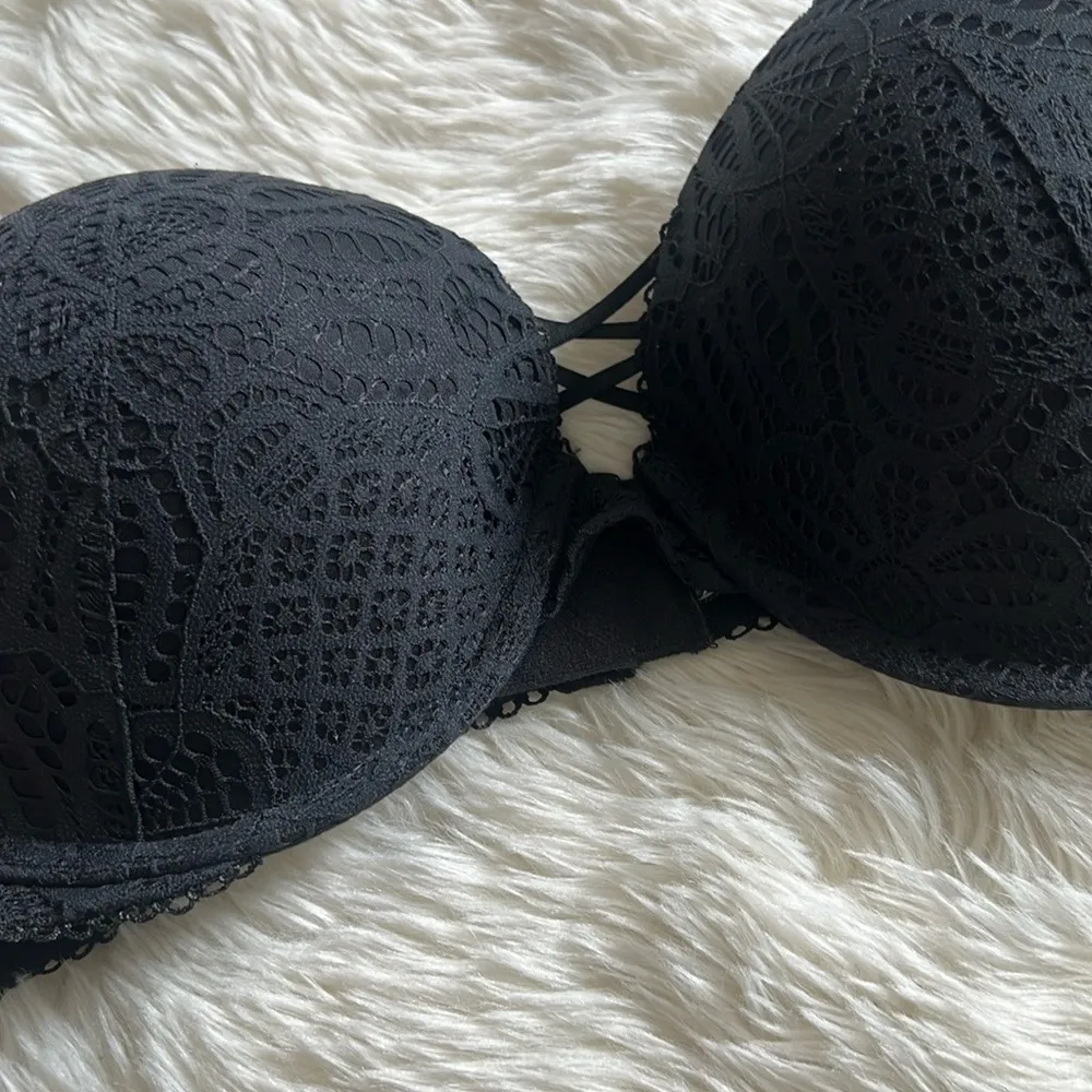 Victoria’s Secret Dream Angels Black Bra Size 36D - Image 3