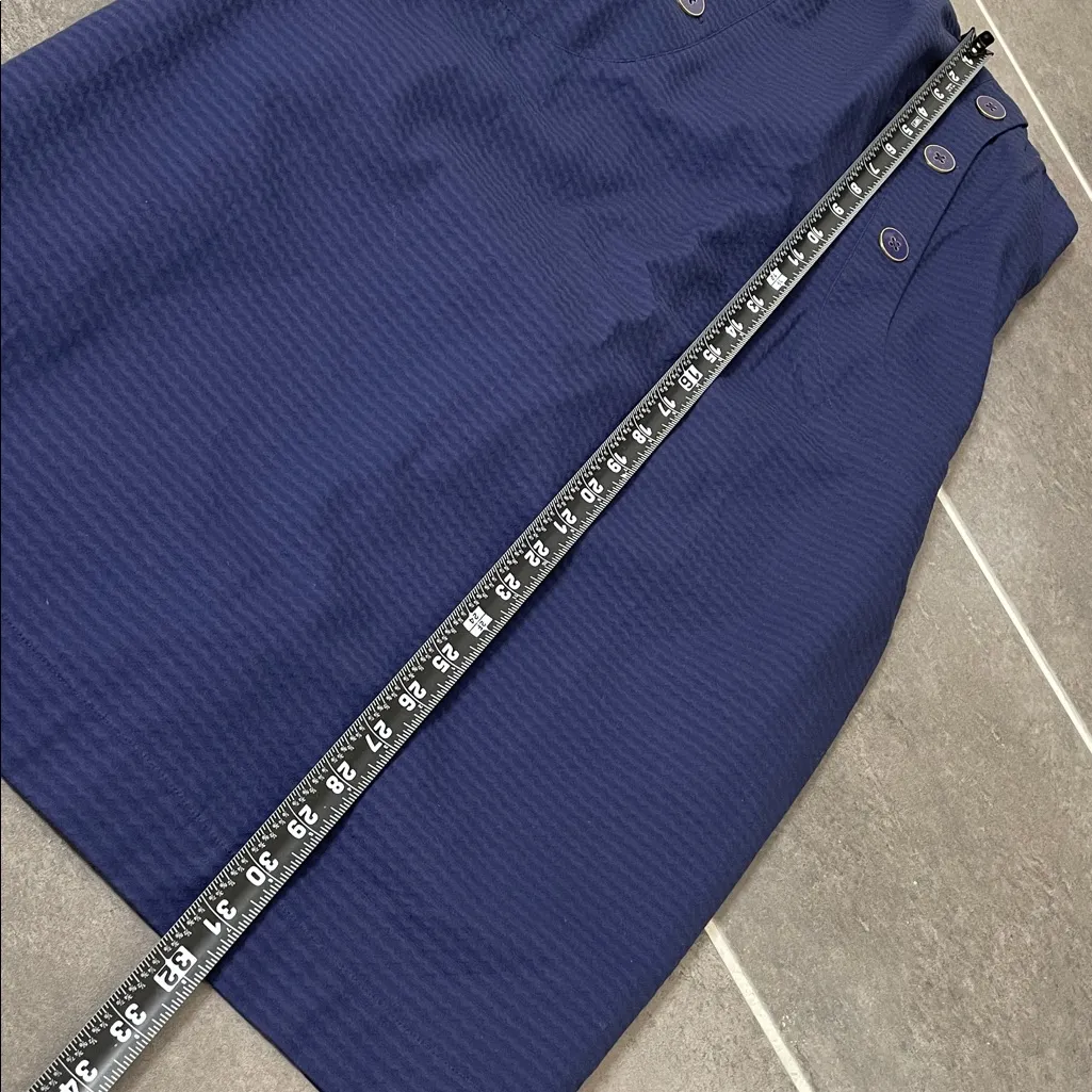 Lily Pulitzer Vanna Strapless Bright Navy size 6 - Image 6