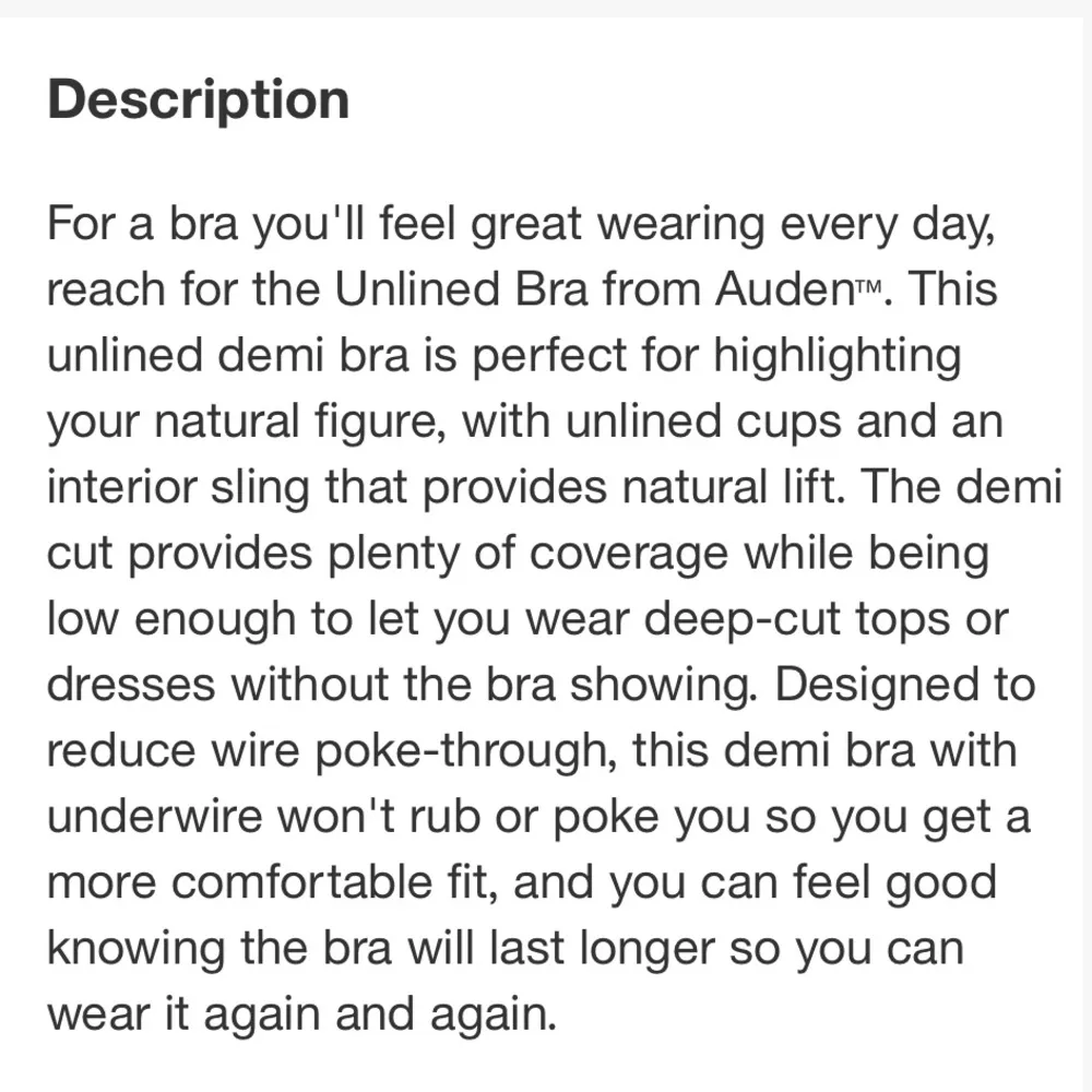 Auden Women's Unlined Bra - Image 5