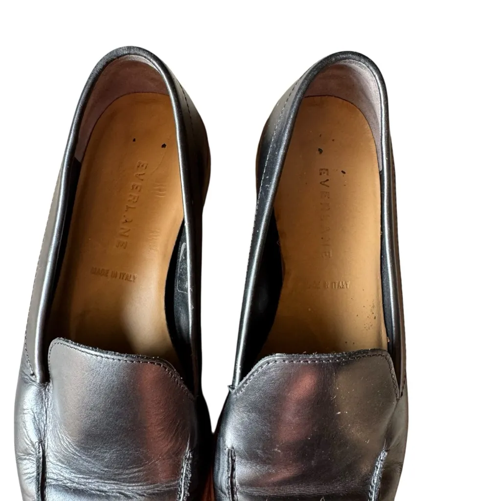 Everlane - The Modern Loafer Black Italian Leather Shoes Sz 7.5 - Image 4