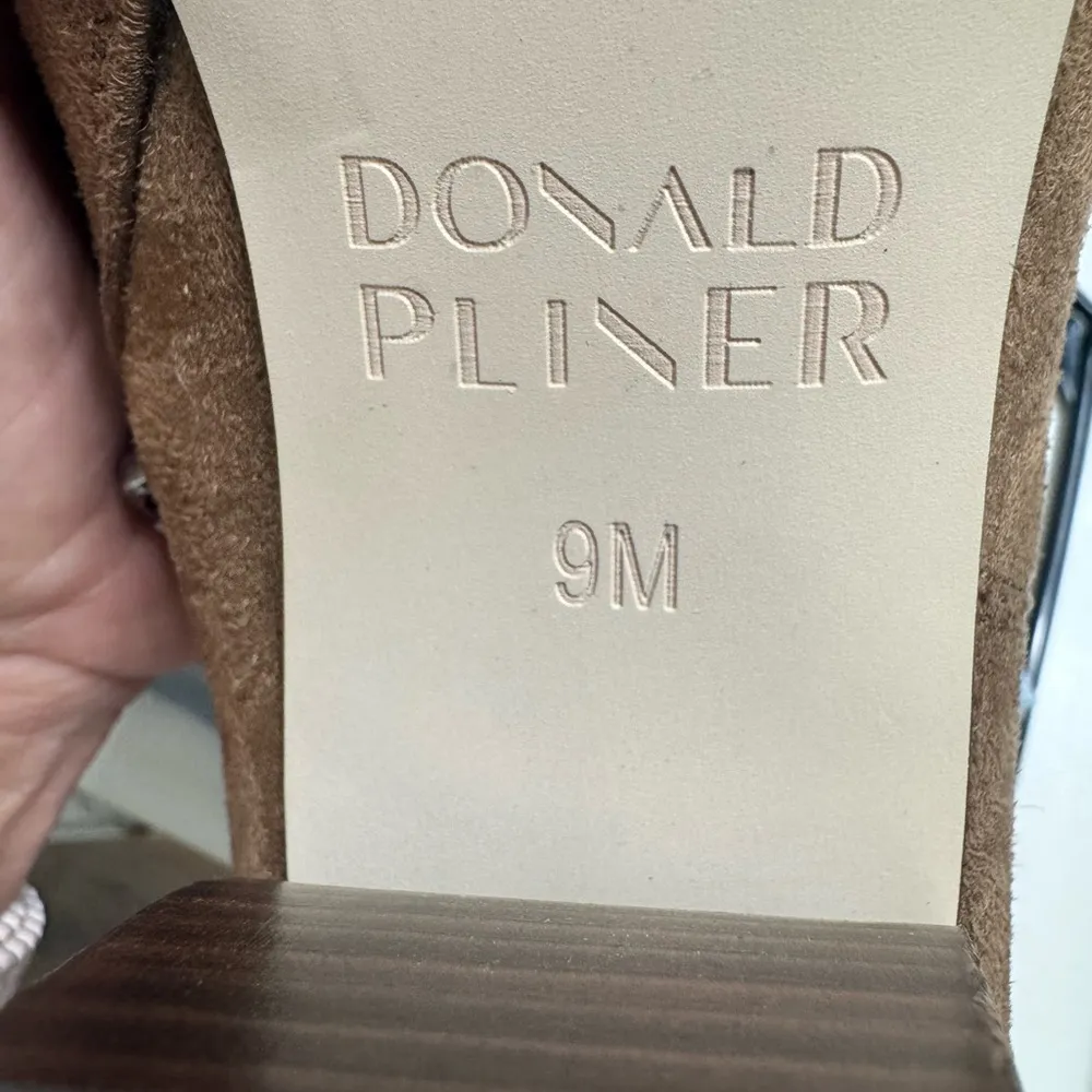 Donald Pliner  Brown Suede Ankle Boots - Image 8