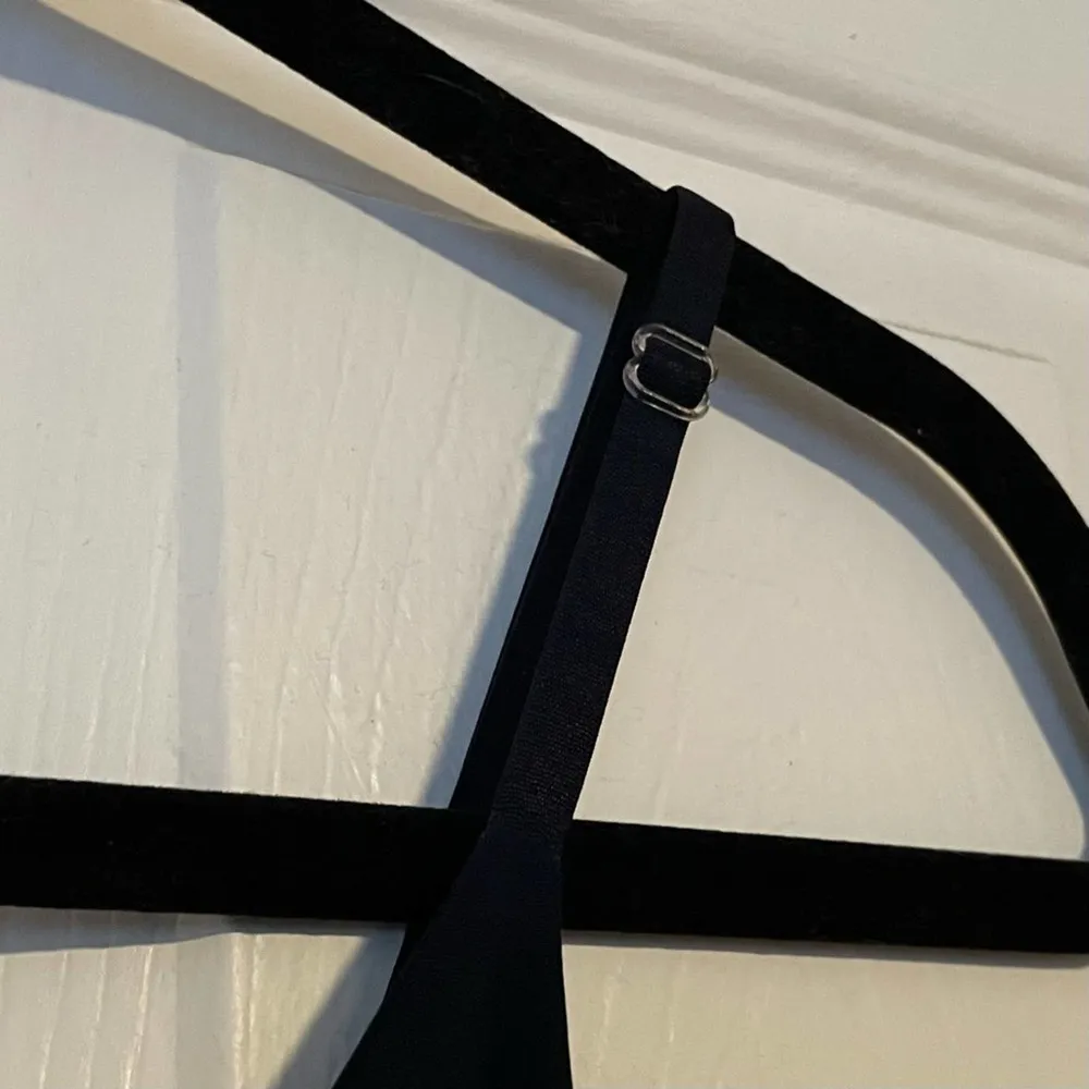 Missguided Navy Draped Front Dress - Size 6 - Image 22