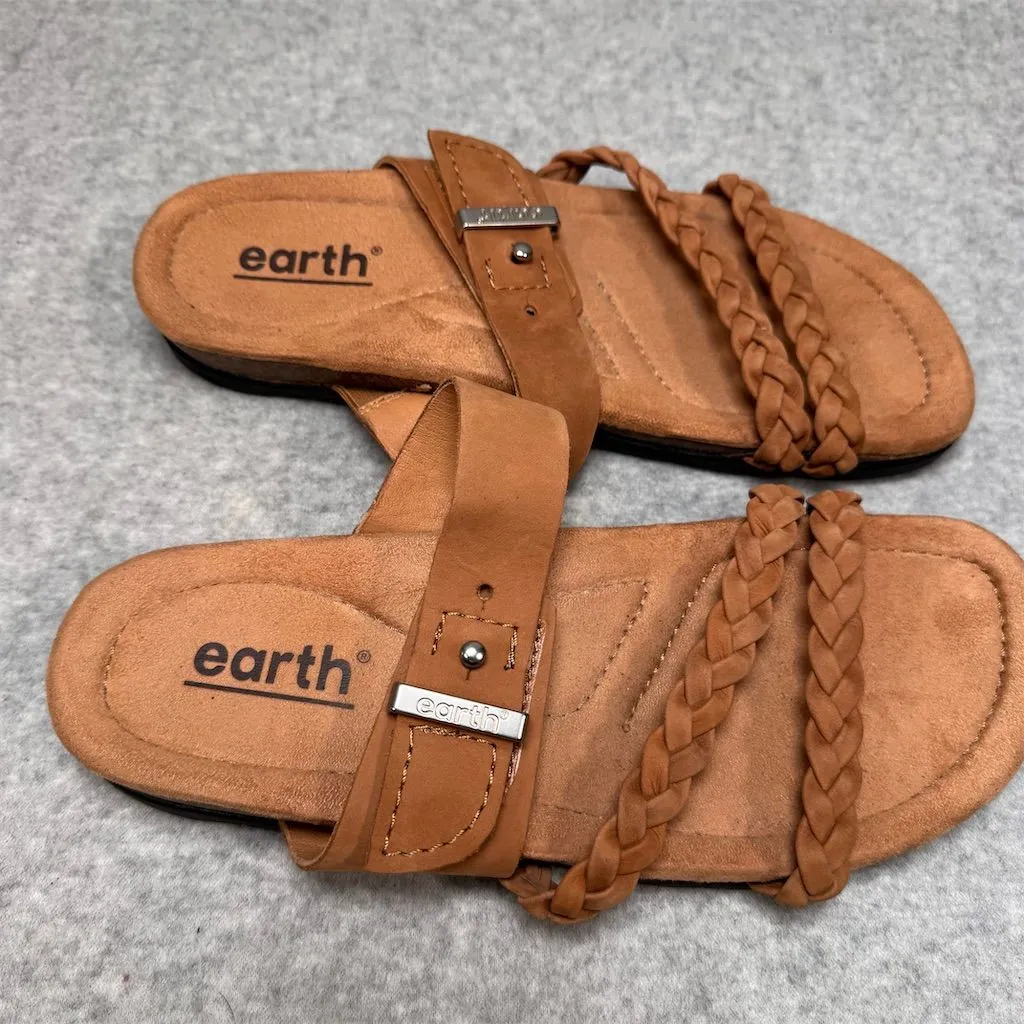 Earth Women's Braided Leather Slip - Image 6