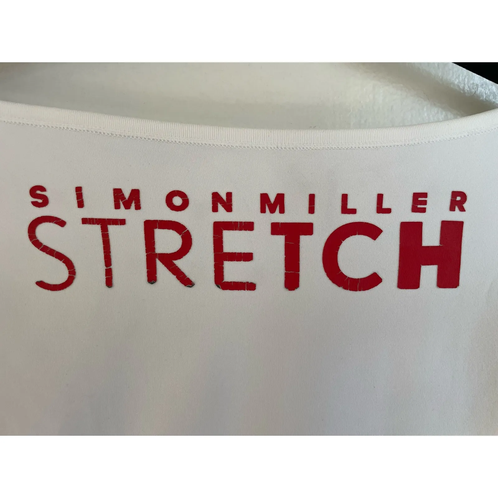 SIMON MILLER Rohe Square Neck Long Sleeve White Bodysuit Size Large - Image 6