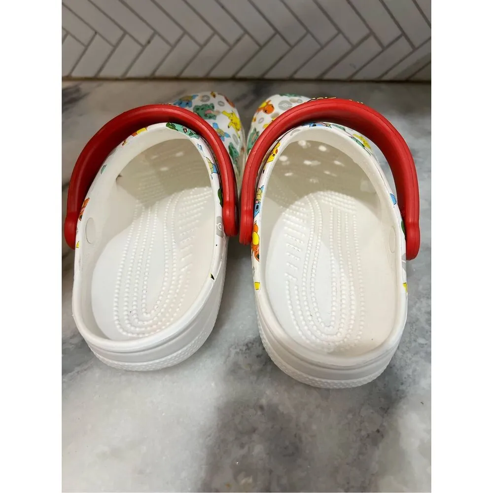 Crocs x Pokemon 2 Classic Clog Pikachu Squirtle Charmander J4 W6 M4 - Image 3