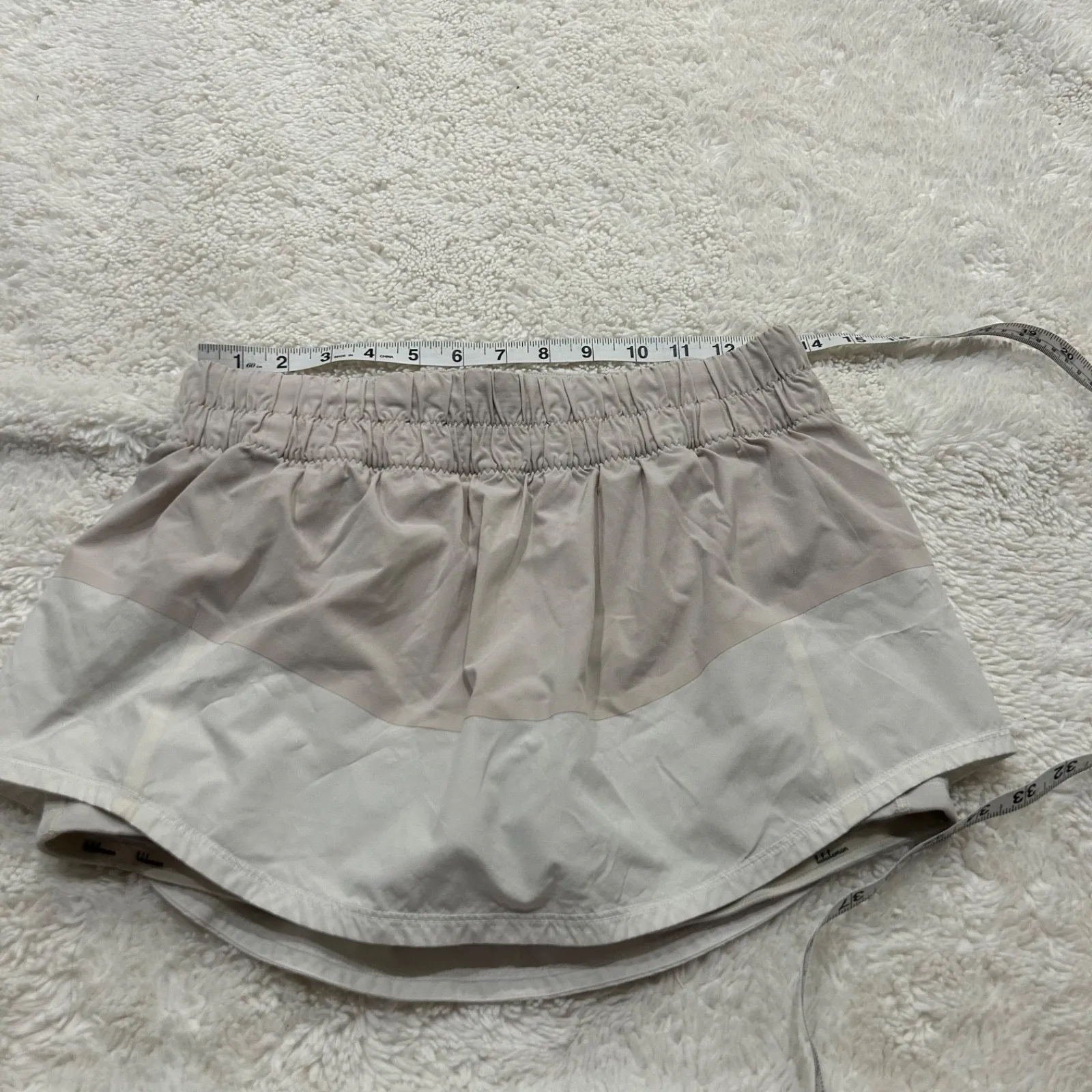 Lululemon Womens White Ombre Mid Rise Tennis Skirt Sz 2 Preppy Soft Girl - Image 4