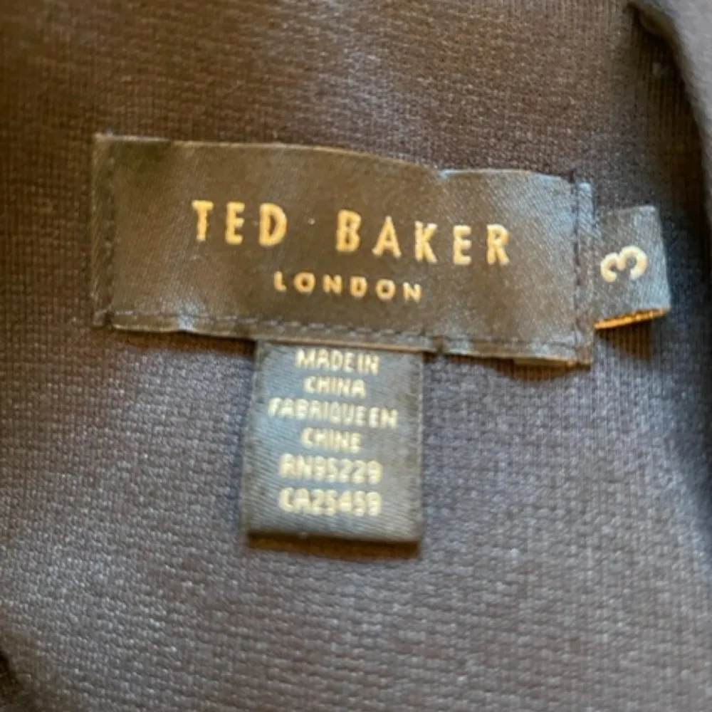 Ted Baker Cadie Cascading Watercolor Floral Overlay Dress - Image 9