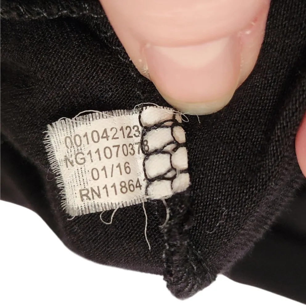 Lane Bryant Black 3/4 Sleeve Cutout Boat Neck Tunic Tee Casual T-Shirt 26/28 - Image 6