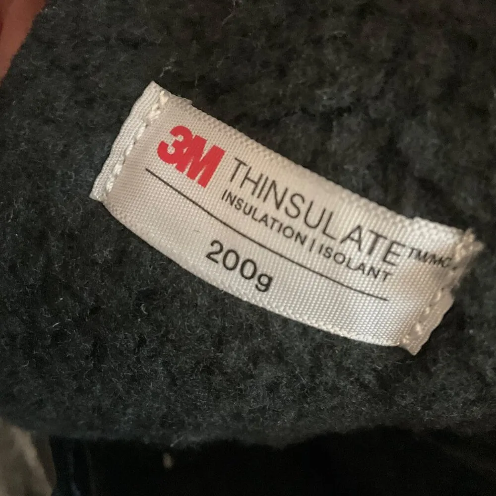 Ardene Womens Black Ankle Boots With Buckle & Zipper Detail Size 9 Featuring 3M - Image 3