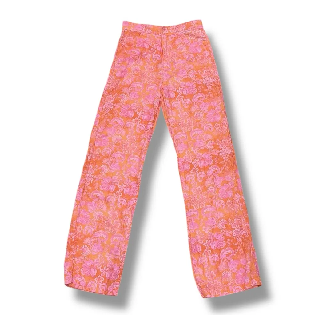 Zara Full length linen blend‎ pants Size XS - Image 7